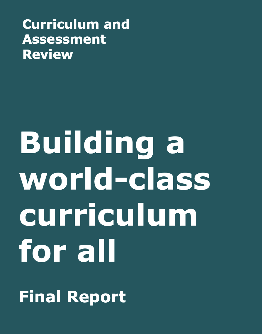 The Curriculum and Assessment Review. A Missed Opportunity.